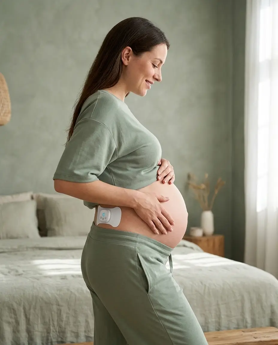 Pregnancy sciatica relief - pod on the lower back